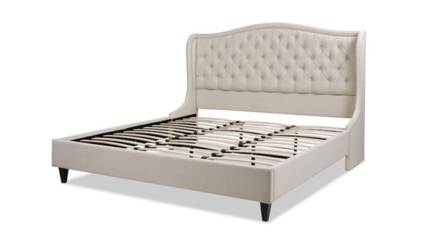 Timeless Comfort without storage in Velvet Queen Size - Image 5