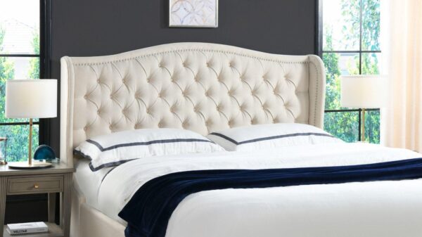 Timeless Comfort without storage in Velvet Queen Size - Image 2